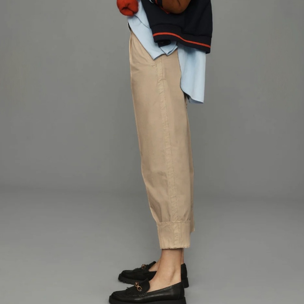 Anthropologie High-Cuff Chino Pants 12 - Picture 2 of 11
